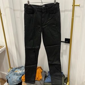 Paige leather jeans size 29